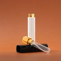Bouteilles de parfum de décantation au-tomizer vides colorées 10 Ml bouteilles d'huile de parfum atomiseur de parfum de torsion