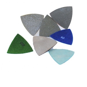 Tampons électrolytiques triangulaires pour le polissage abrasif <span class=keywords><strong>du</strong></span> <span class=keywords><strong>verre</strong></span> - Product Image 2