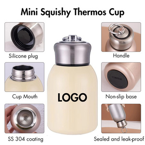 Mini termocazza termica con anello Pull-piccola tasca in acciaio inox <span class=keywords><strong>Thermos</strong></span> per la scuola, viaggio - Product Image 6