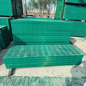 Plaque de sol en plastique BMC antidérapante et résistante à l'usure pour porcherie, idéale pour l'évacuation du fumier - Offre Spéciale - Product Image 1