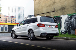 Kit de carrocería para mercedes-benz GL X164 2006-2012 Facelift 2019 <span class=keywords><strong>GLS</strong></span> X166 AMG parachoques faro guardabarros capó Clips Clip-On 1:1 estilo de corte - Product Image 4