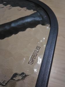 Uplion Đồ Nội Thất Sân Vườn Quảng Trường Kim Loại Ngoài Trời Bàn Kính Ăn Cà Phê Cafe Tempered Glass Bảng <span class=keywords><strong>Patio</strong></span> Bảng - Product Image 5