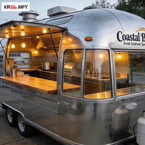 Remolque de Comida Móvil para Operaciones Nocturnas, con Certificación DOT CE VIN, Equipamiento Iluminado, para USA y Europa, Carrito para la Noche - Product Image 4