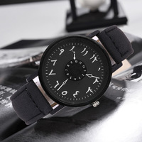 Relojes hombre hommes montre de luxe en cuir bande chiffres arabes tourner cadran montres pour hommes mode décontracté Quartz montres-bracelets homme