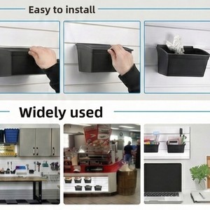 Boîte de rangement d'outils en plastique durable avec séparateurs, organisateur de matériel de bureau multifonctionnel pour vis et pièces, directement de l'usine - Product Image 4