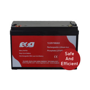 ESG LifePO4 100Ah 12,8 V 25,6 V Batería de iones de litio 1280Wh 2560Wh IP65 Batería de litio para almacenamiento de energía - Product Image 1