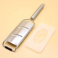 Premium Rvs Groente Kaas Zester Rasp Slicer Peeler Met Cover