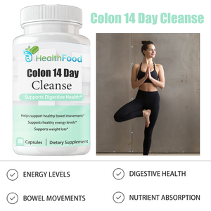 Cápsulas de Limpieza de Colon de Alta Calidad para 14 Días con Carbohidratos Totales que Ayudan a Promover un Movimiento Intestinal Saludable y la Salud Digestiva - Product Image 3