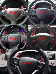 สติ๊กเกอร์ติดพวงมาลัยรถยนต์สำหรับ <span class=keywords><strong>Honda</strong></span> Jazz Civic City CR-<span class=keywords><strong>V</strong></span> HR-<span class=keywords><strong>V</strong></span> <span class=keywords><strong>WR</strong></span>-<span class=keywords><strong>V</strong></span> Vevel Insight Acura  แบบ DSG  พร้อมอุปกรณ์เสริม - Product Image 4