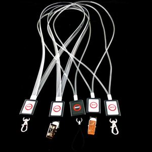 Insigne de lanière LED pour les entreprises et les personnels Lanyards promotionnels avec lumières LED Logo personnalisable - Product Image 4