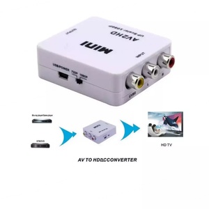 Mini Adaptador Convertidor <span class=keywords><strong>HD</strong></span> AD Blanco 1080P con Función de Actualización de Resolución, Cable de Transferencia de Datos Multifunción para TV/Laptop - Product Image 3