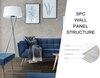 Échantillon Gratuit - Panneau Mural SPC Adhésif Effet Brique Gel, Luxe, 305x610mm, Blanc-Gris, Anti-Feu, Étanche, pour Cuisine et Salle de Bain