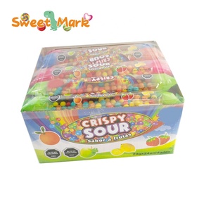 Mélange amusant de bonbons halal à saveur de fruits croquants de couleur arc-en-ciel - Product Image 2