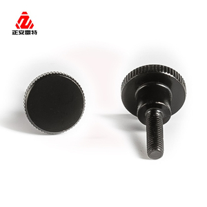Black Pan Head <b>Screws</b> Metric Carbon Steel Class 8.8 Coarse Thread 10mm Cap Diameter - Product Image 2