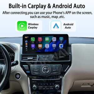 Radio para coche Viknav de 12.3 pulgadas con Android para Nissan Pathfinder 2012-2020, estéreo con Carplay, Android Auto, GPS, navegación y reproductor multimedia. - Product Image 4