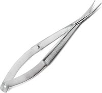 Pinces d'implantation de lentilles ophtalmiques à manche plat, type bec de canard, micro-instrument manuel en métal pour opération chirurgicale