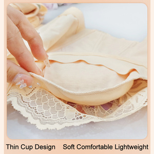 Của phụ nữ lớn boobs đẩy lên ren áo ngực cao hỗ trợ chống võng không dây cộng với kích thước C D E mỏng cup Corset Áo ngực cho lớn vú phụ nữ - Product Image 5