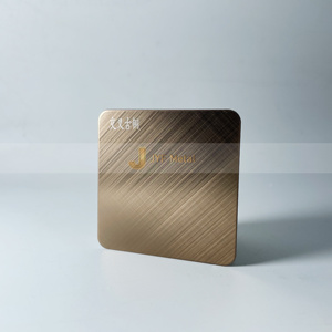 Placa de Acero Inoxidable JIS 304 Acabado No.4, 0.5-0.8mm x 3050mm, Cepillada para Aplicaciones Decorativas de Corte y Doblado en Paredes/Techos - Product Image 2