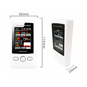 เครื่องตรวจจับรังสีแม่เหล็กไฟฟ้า3แกน TM190 Gauss, เครื่องตรวจจับคลื่นแม่เหล็กไฟฟ้าแบบดิจิตอลความแรงของสนามแม่เหล็กไฟฟ้า - Product Image 5