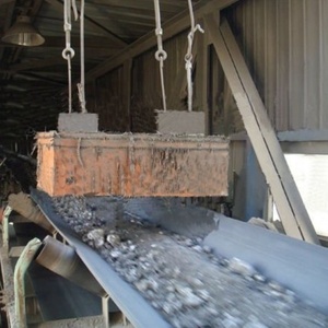 Yüksek manyetik kuvvet dikdörtgen tasarım güçlü <span class=keywords><strong>Conveyor</strong></span> için konveyör bant Metal demir askıya almak için manyetik ayırıcı - Product Image 4