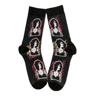 Chaussettes de sublimation au design personnalisé Chaussettes imprimées en 3D OEM Chaussettes Crew au design de mode
