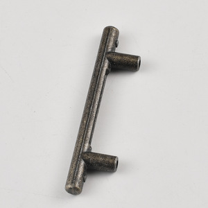 B-380 Zinc Alloy Drawer Handle Bronze Bar Style <b>Rustic</b> Design 40mm Hole Spacing Durable <b>Cabinet</b> Pull - Product Image 3