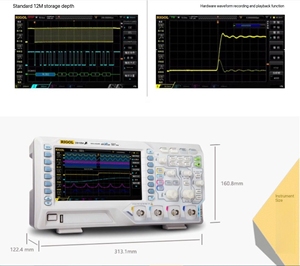 DS1102Z-E DS1202Z-E DS1054Z DS1074Z Plus DS1074Z-S Digital Oscilloscope Made in USA with PCB Mounting - Product Image 2