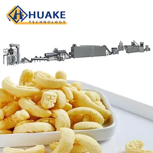 Đồ ăn nhẹ thổi phồng sản xuất máy khác Snack Máy bột Ấn Độ đồ ăn nhẹ máy làm