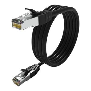 Câble <span class=keywords><strong>Ethernet</strong></span> Cat6 Lszh <span class=keywords><strong>25</strong></span> pieds RJ45, cordons de raccordement LAN en PVC pour usage extérieur et intérieur, prend en charge les réseaux pour haut-parleurs, pianos et câbles de raccordement. - Product Image 3