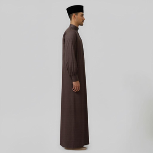 Prix d'usine pour robe décontractée pour femme, automne, moderne, plissée, sans repassage, en tissu frais, tailles S-5XL, Raya 2025, contrôle qualité constant - Product Image 3