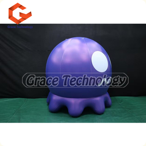 Nouveau design gonflable Art Ghost modèle gonflable <span class=keywords><strong>Pac</strong></span>-<span class=keywords><strong>man</strong></span> jeu <span class=keywords><strong>dessin</strong></span> <span class=keywords><strong>animé</strong></span> pour la publicité Halloween décoration - Product Image 4