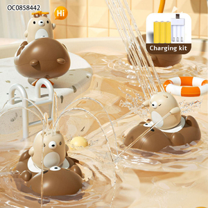 Animaux de dessin animé vaporisateur <span class=keywords><strong>bain</strong></span> d'eau jouet baignoire jouet avec pommeau de douche électrique - Product Image 6