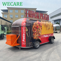 Wecare Remorque de concession mobile moderne avec bar, machines à snacks, barbecue, café, crème glacée, camion de restauration, burgers et cuisine complète, Europe