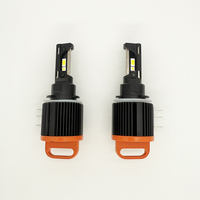 Ampoules de phare LED GT7 H15 100W 12000LM 6500K 9-16V, phare LED de voiture H7 LED 9006 LED Canbus, ampoules de phare LED de petite taille