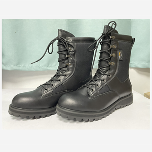 YAKEDA Echtes Leder Wasserdichte Hohe Kampfstiefel Taktische Stiefel für Männer - Product Image 2