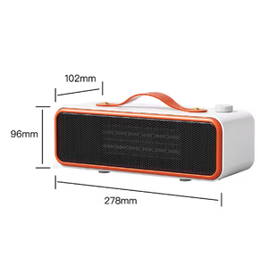 Nuevo Calentador Eléctrico Pequeño para Interiores, de Escritorio, PTC, Plástico, <span class=keywords><strong>Silencioso</strong></span>, <span class=keywords><strong>Bajo</strong></span> <span class=keywords><strong>Consumo</strong></span> de Energía, con Control Remoto, 700W/800W, para Hogar y Oficina - Product Image 3