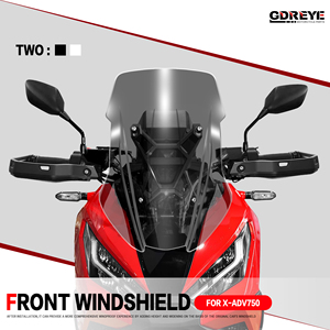 Parabrisas Modificado para Motocicleta <span class=keywords><strong>XADV750</strong></span>, Parabrisas Delantero Modificado para <span class=keywords><strong>XADV750</strong></span>/XADV 2020-2026 - Product Image 1