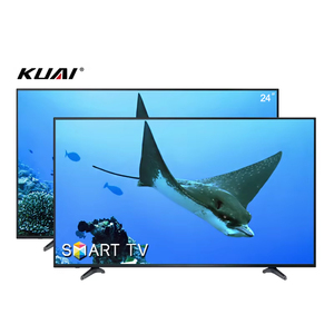 Fabricante de televisores LCD de Guangzhou, Televisor Inteligente 2K HD de 24, 32, 40, 43 Pulgadas, Dvbt2 Ultra Full HD, Android, Wifi, LedTv, Televisor - Product Image 1
