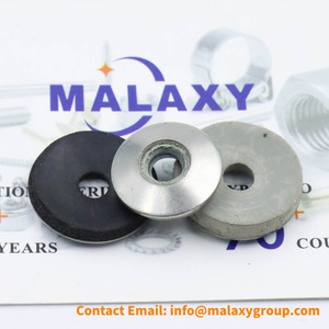 Rondelles de vidange d'huile Malaxy-Zinc Finish, rondelles plates en <span class=keywords><strong>caoutchouc</strong></span> EPDM et rondelles plates en nylon - Product Image 2