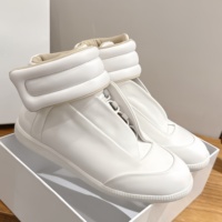 Chaussures décontractées unisexes de haute qualité, design montant, légères, respirantes, en cuir, pour l'entraînement en extérieur, baskets à semelle épaisse