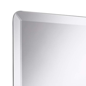Large Copper-free and Anticorrosive Silver Mirror <b>Sheets</b> Modern Frameless Silver Wall Mirrors with Polished Beveled Edge - Product Image 3