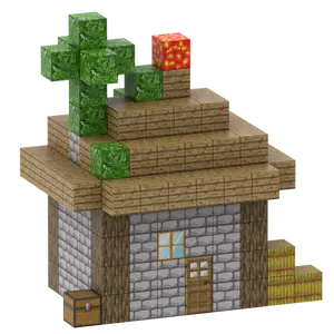 Premium My World Minecraft DIY montaje magnético cubo construcción bloques de construcción juguetes cubo magnético conjunto para entretenimiento de niños
