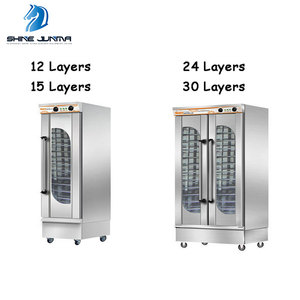 Comercial 15 bandejas 24 bandejas 30 bandejas eléctrico pan <span class=keywords><strong>correctores</strong></span> fermentador de acero inoxidable tanque de fermentación - Product Image 1