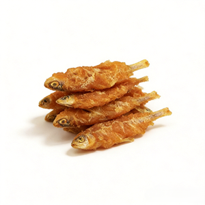 Snacks de Pescado Seco Envueltos en Pollo para Perros, Bocadillos Nutritivos Altos en Proteínas para Perros de Todos los Tamaños, Golosinas para Mascotas - Product Image 3
