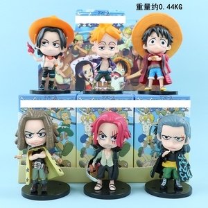 Coffret de figurines anime surprise Luffy Zoro <span class=keywords><strong>Nami</strong></span>, 12 figurines PVC style enfance Q pour collection et cadeau pour les fans d'anime - Product Image 5