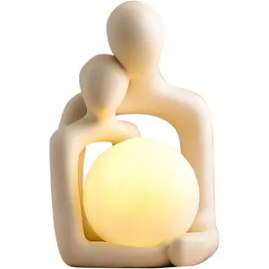 Creative Nordic Hold Led Light Lampes de chevet Couple Lampe de table pour chambre à coucher