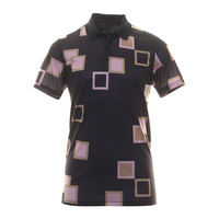 Özel logo lüks yüksek kaliteli polyester spandex hızlı kuru slim fit golf giyim anti-kırışıklık buz ipek erkek polo GÖMLEK