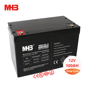 Mhb-Batería de Ácido Plomo Agm para Almacenamiento de Energía en el Hogar, Larga Vida Seca Solar, 12 V, 100Ah, 12 V, <span class=keywords><strong>Optima</strong></span>, con <span class=keywords><strong>Precio</strong></span> - Product Image 1