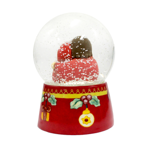 <strong>Club</strong> Gifts Company Gift Custom Hand-Painted Artistic Snow <strong>Globe</strong> Resin Craft Christmas Bear Water Ball Home Decoration Gift - Product Image 6