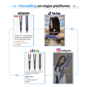 Mesky planchita y boquilla para parlux secador de pelo profesional para <span class=keywords><strong>el</strong></span> cabello salon redondo secador de pelo - Product Image 3